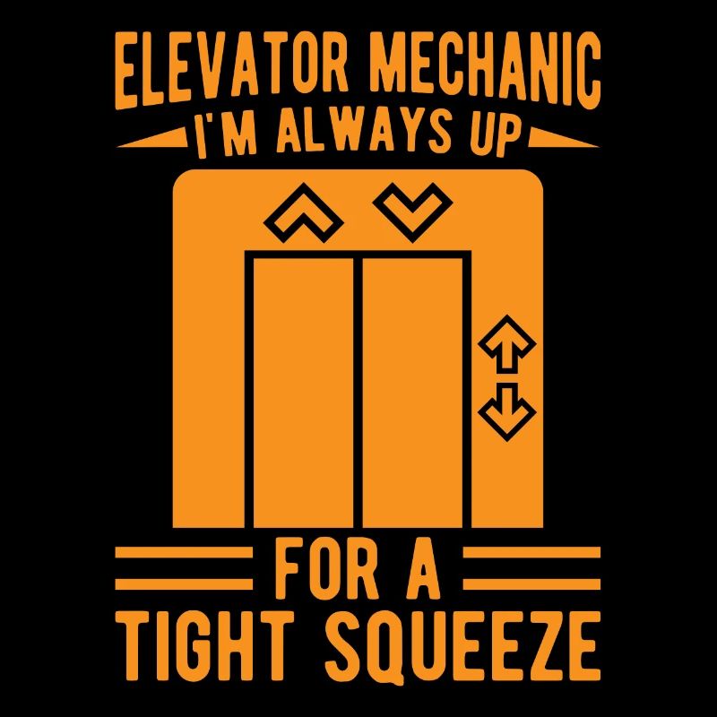 Elevator Mechanic Always Up For A Tight Squeeze