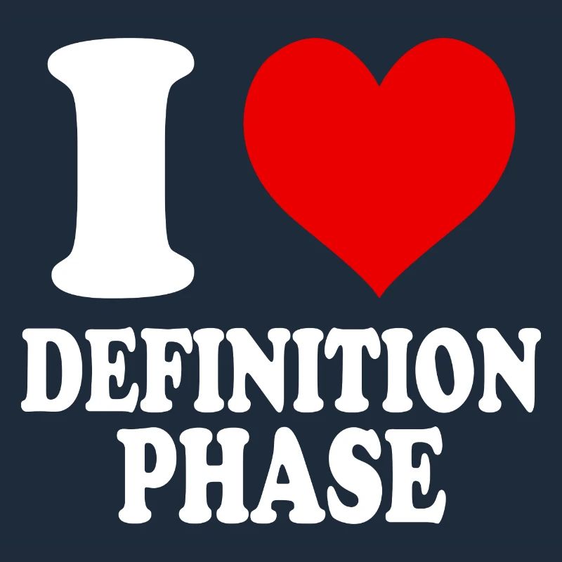 Ich liebe Definition Phase Herz Lustig Witzig