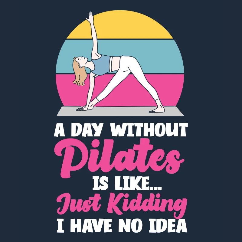 Pilates Instructor Teacher Retro A