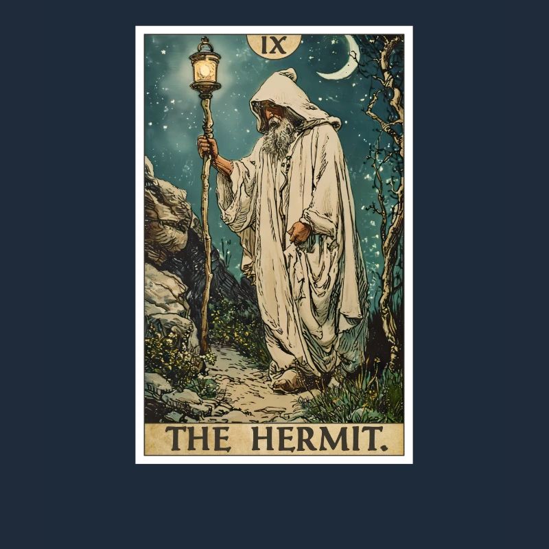Tarotkarten Tarotkarte The Hermit Der Eremit