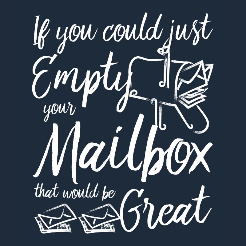 If You Could Just Empty Your Mailbox Postal Worker