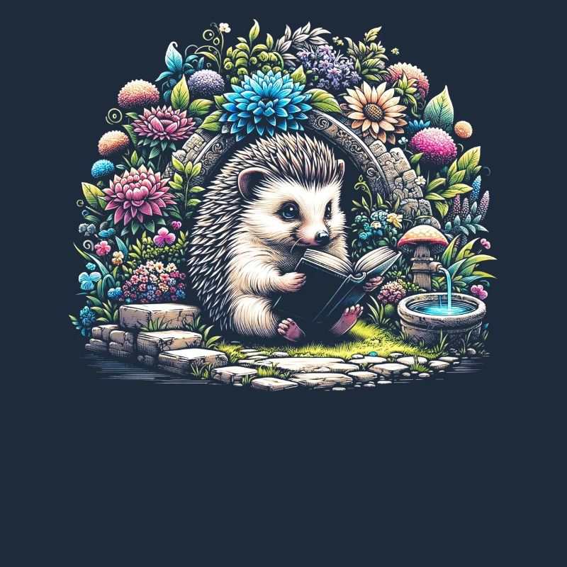 Igel-lesebuch – Vollmond-seelandschaft