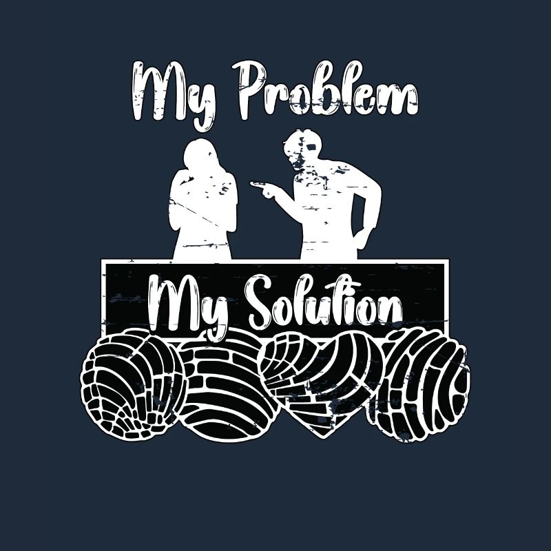 Conchas Lover My Problem My Solution Pictogram Mom