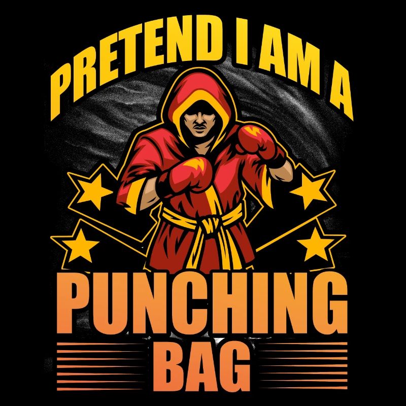 Tu so, als wäre ich ein Boxsack