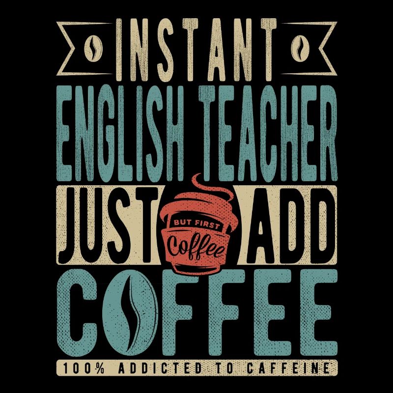 Professeur d’anglais instantané Il suffit d’ajouter du café