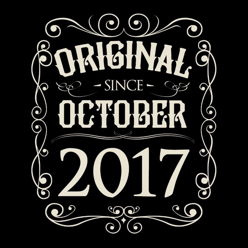 Vintage - Original since Oktober 2017 Geburtstag
