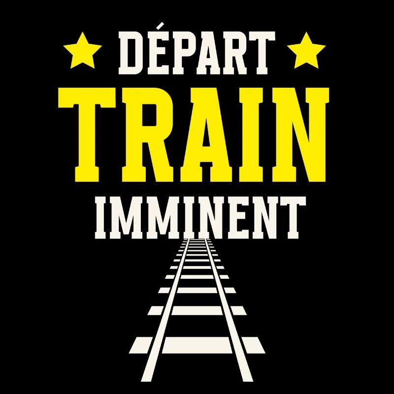 Train et Rail Départ Imminent