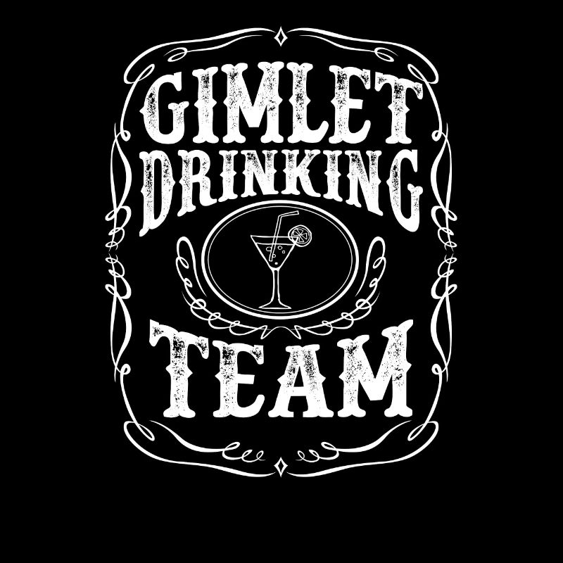 Gimlet Drinking Team T-Shirt - Cocktail Alcoholic