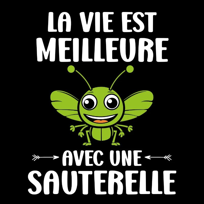 Insecte humour Sauterelle