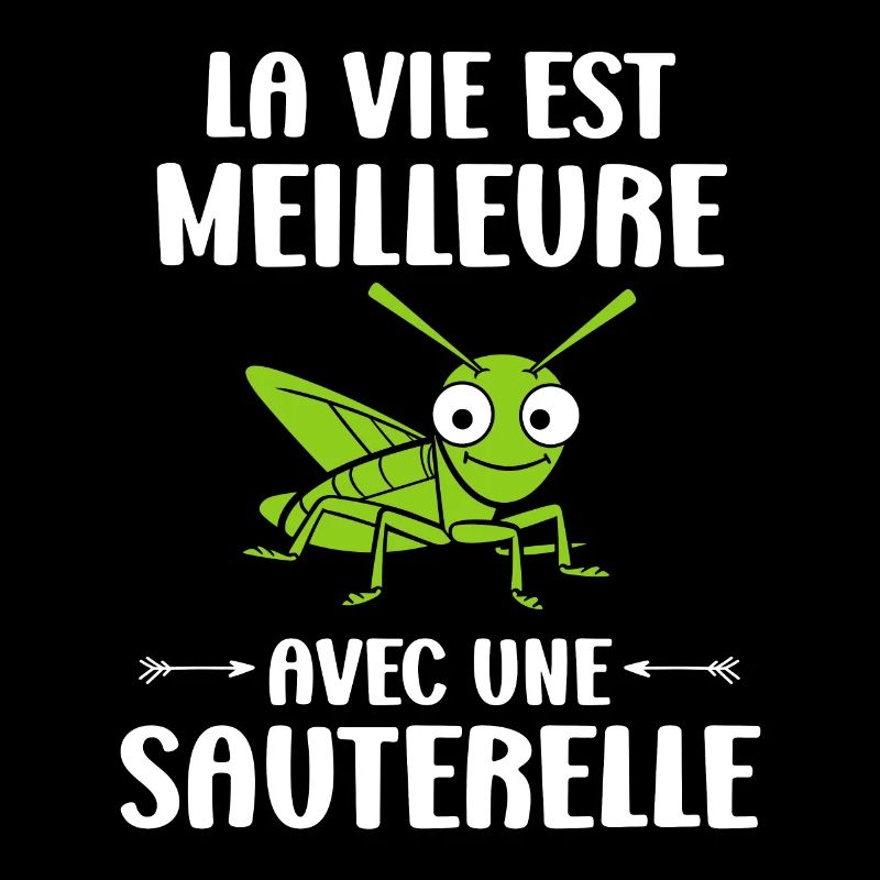 Insecte humour Sauterelle