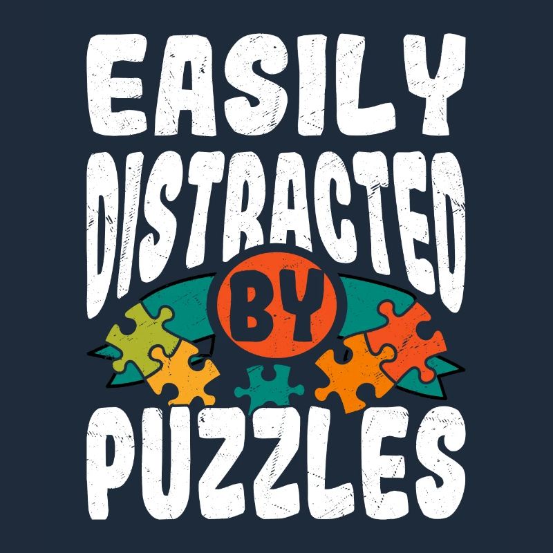 Facilement distrait par les puzzles Jigsaw Puzzle Piece