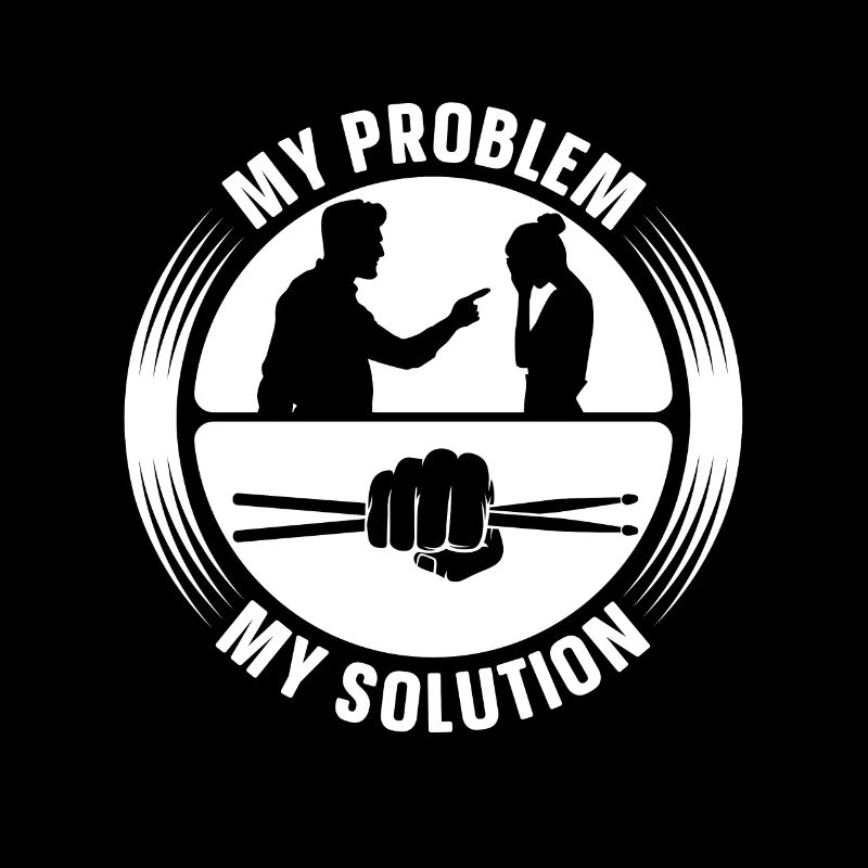 Drumline Player My Problem My Pictogram Mom Dad