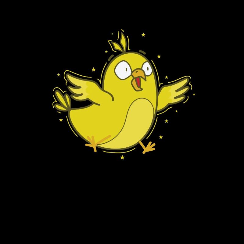 Canari doux et jaune