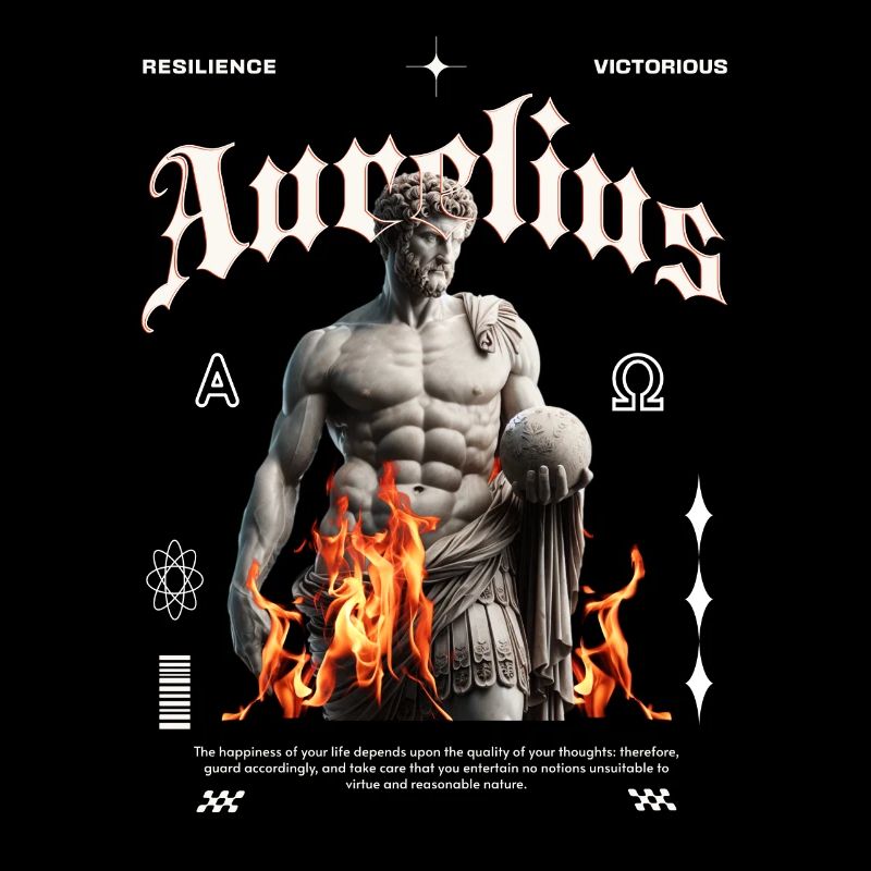 Marcus Aurelius Stoic Streetwear