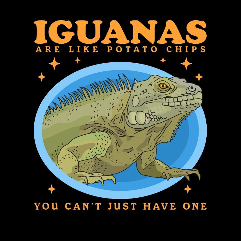 Iguana Reptile Lizard Iguanas Gift