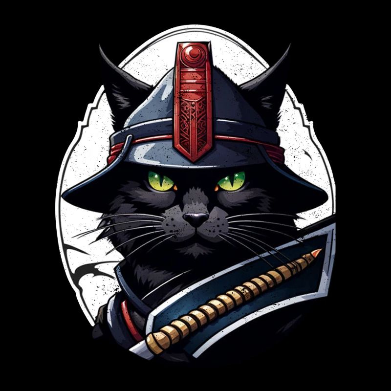 Ninja Katze - Samurai Kätzchen