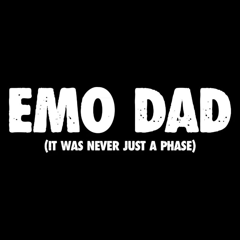 Emo Dad - Unique Gift - Emo Dad