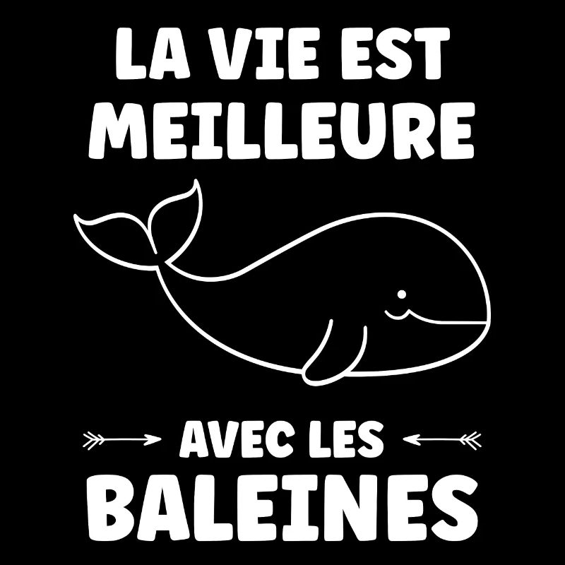 Baleines bleu Amour baleine