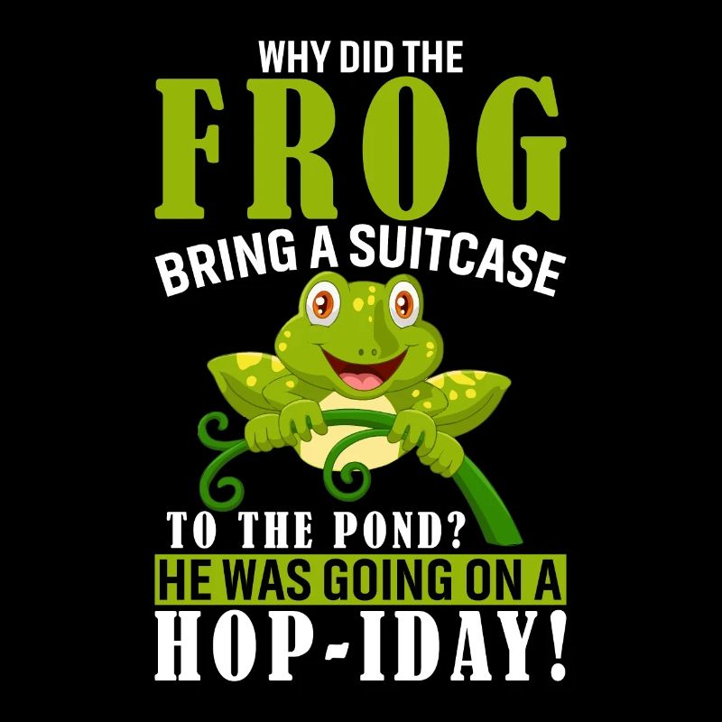 Why Did The Frog Bring A Suitcase To The Pond? He
