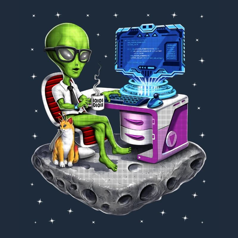 Programmeur extraterrestre de l’espace