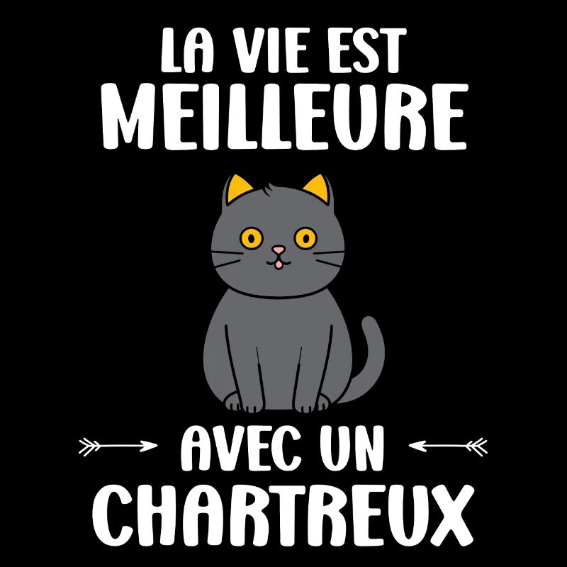Humour chat chartreux