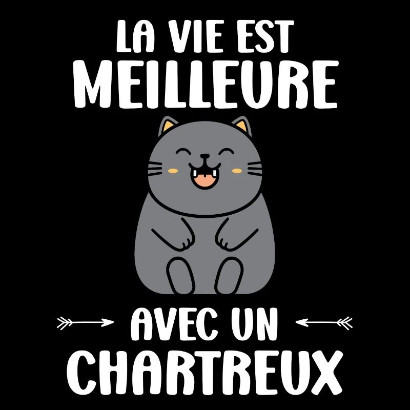 Humour chat chartreux