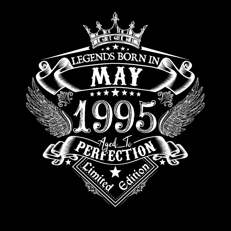 Mai 1995 Geburtstag Mai 1995 Mai Geschenk