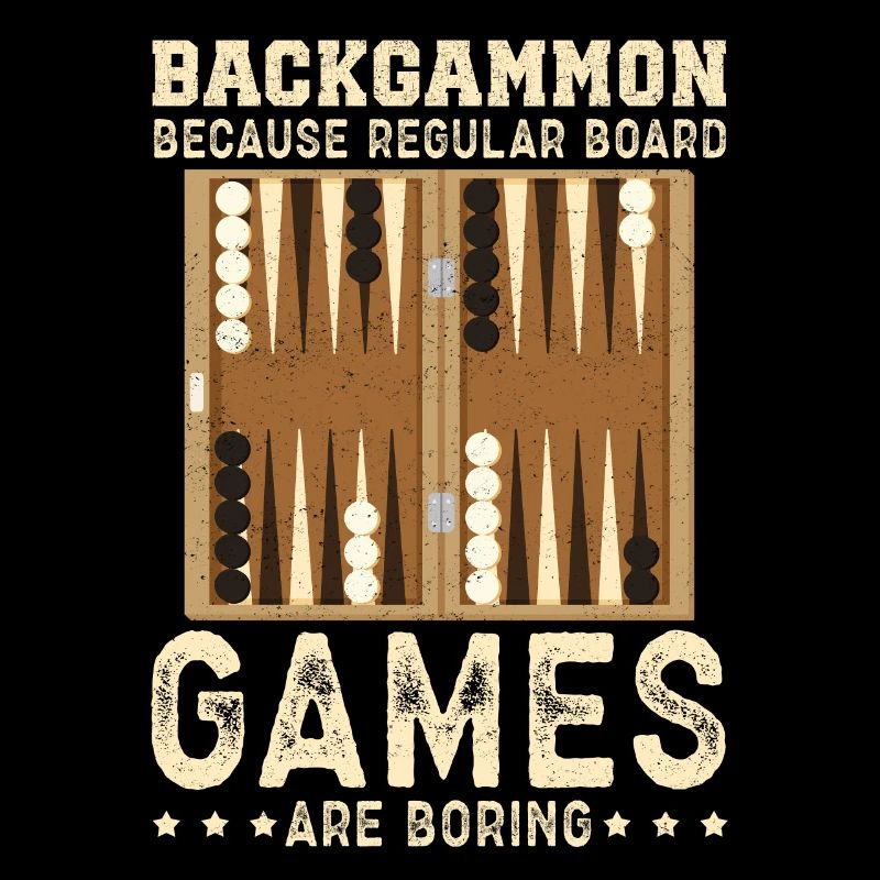 Cadeau de jeu de société Backgammon joueur de backgammon