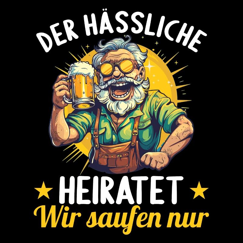 Der Hässliche heiratet JGA Junggesellenabschied