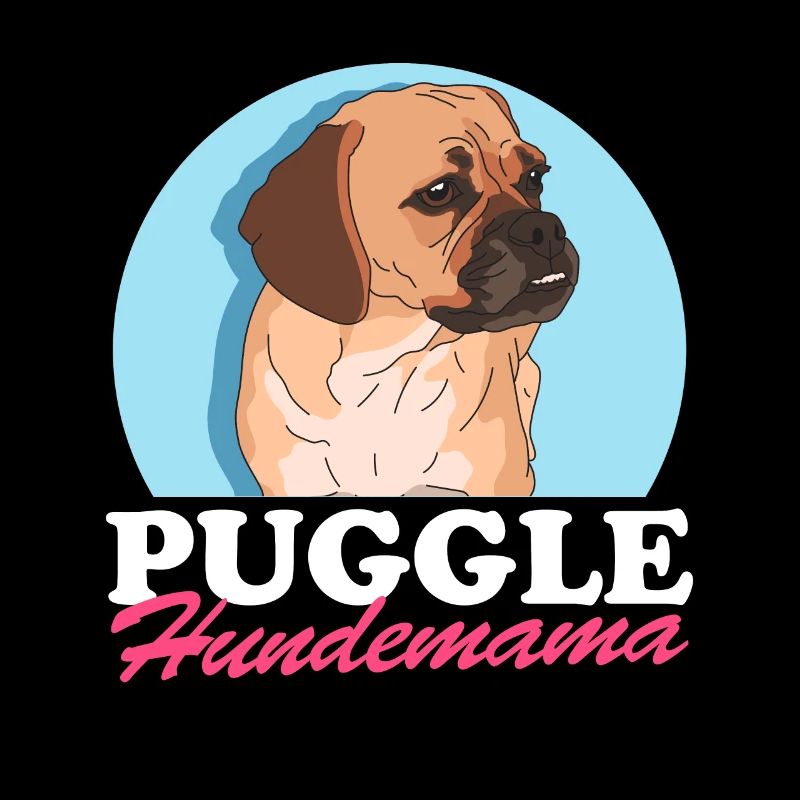 Puggle Hundemama Hundebesitzerin Geschenk