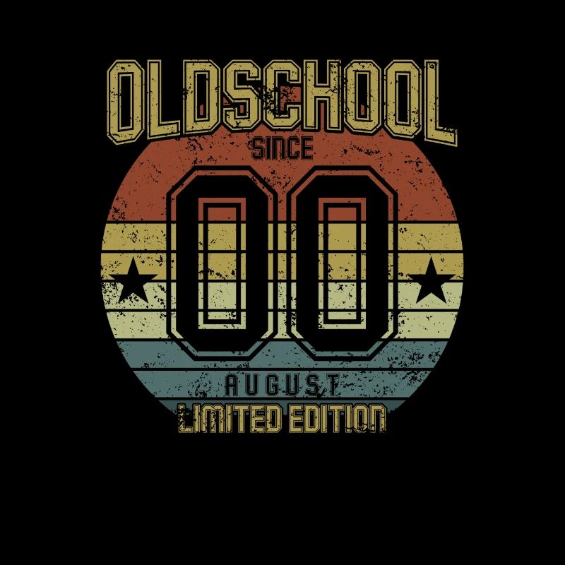 August 2000 - Geburtstag im August Oldschool
