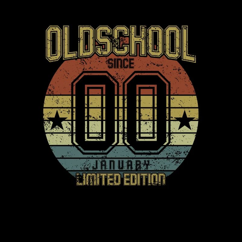 January 2000 - Geburtstag im Januar Oldschool