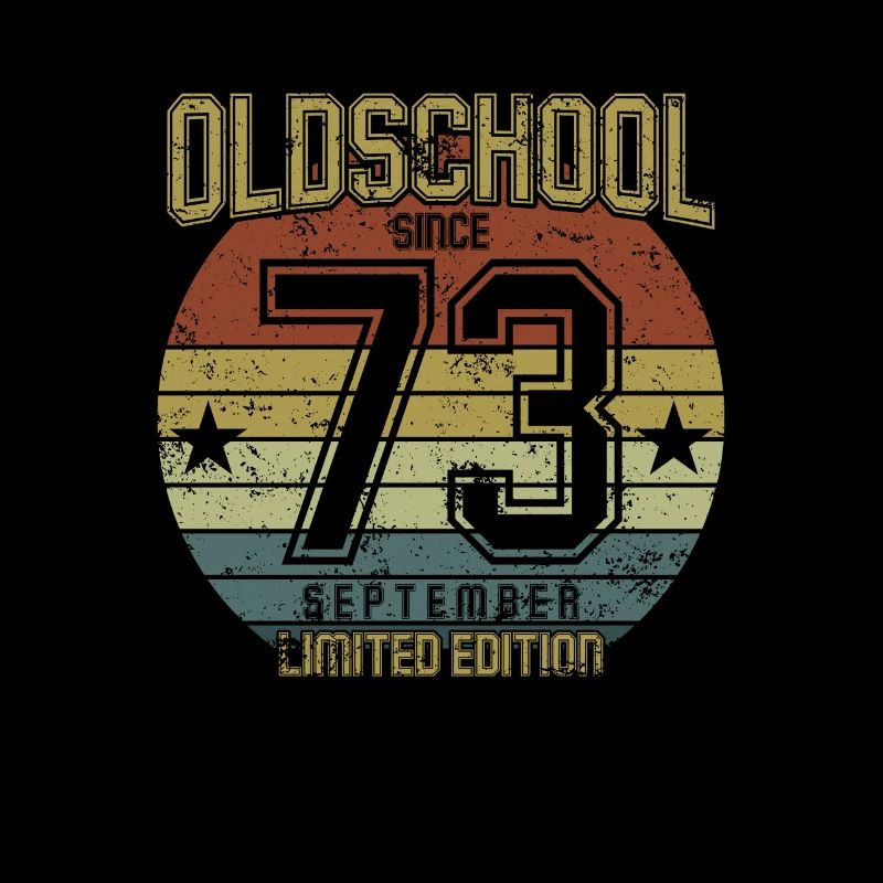 September 1973 - Geburtstag im September Oldschool