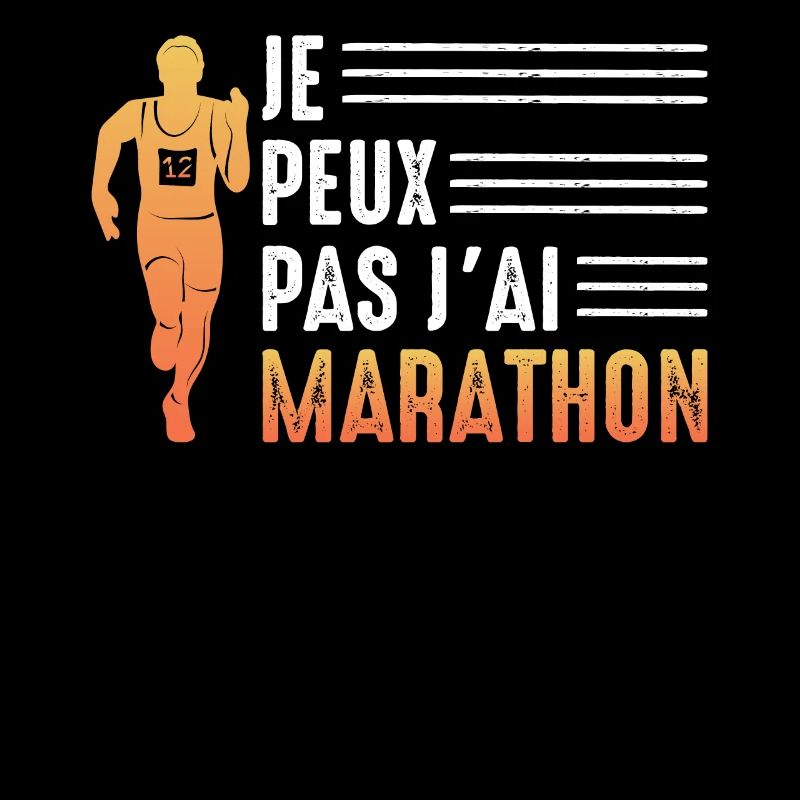 I can't I marathon marathon runner