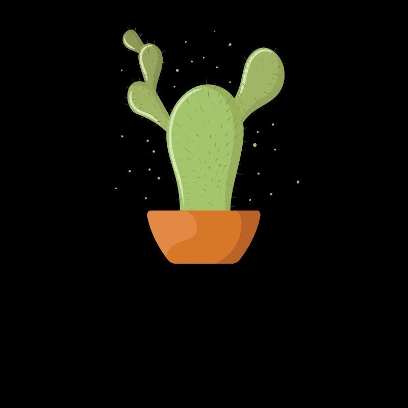Gardening small cactus