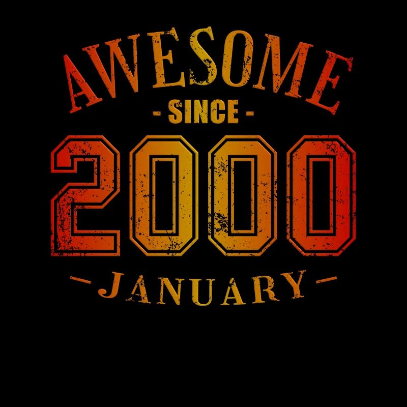 January 2000 - Geburtstag im Januar Awesome