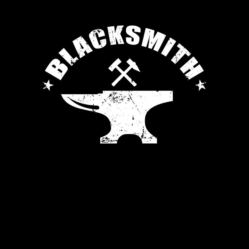 Blacksmith Anvil with Hammer