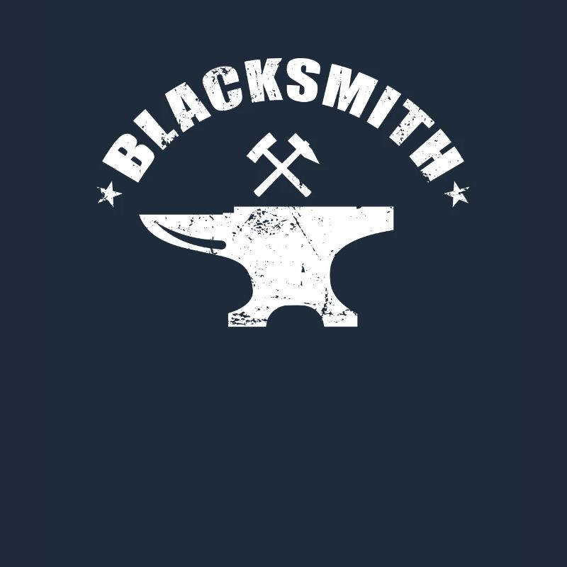 Blacksmith Amboss mit Hammer