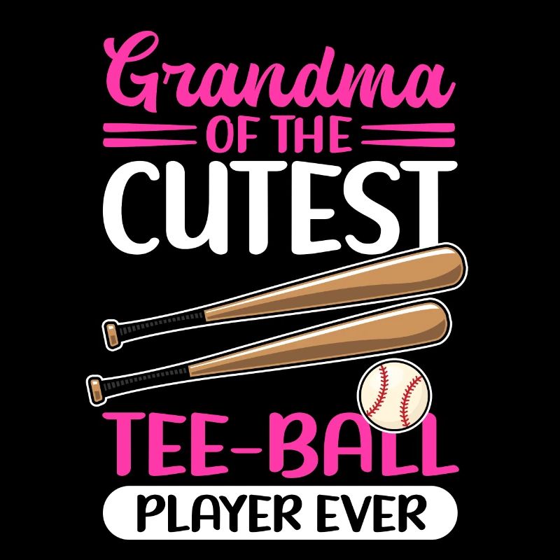 Tee Ball Grandma Tee-Ball T-Ball Teeball Geschenk