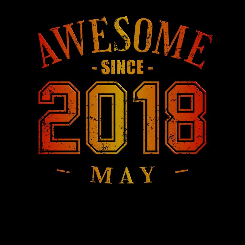 May 2018 - Birthday in May Awesome