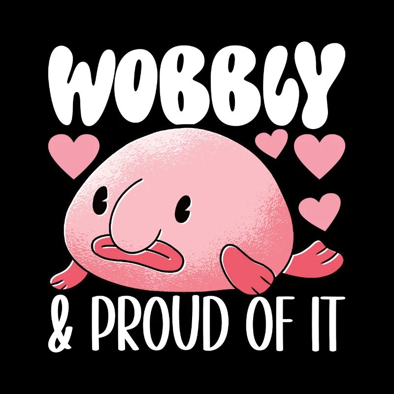 Cute Blob Fish Ugly Fish
