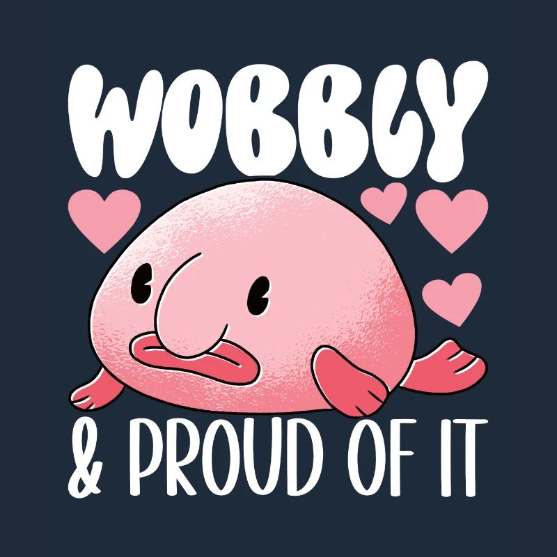 Cute Blob Fish Ugly Fish