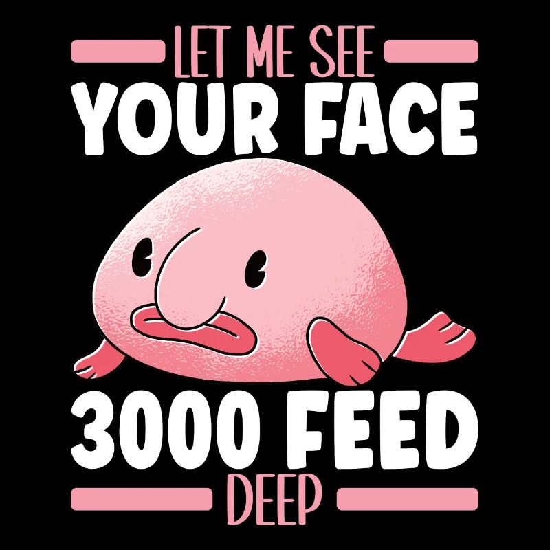 Cute Blob Fish Ugly Fish