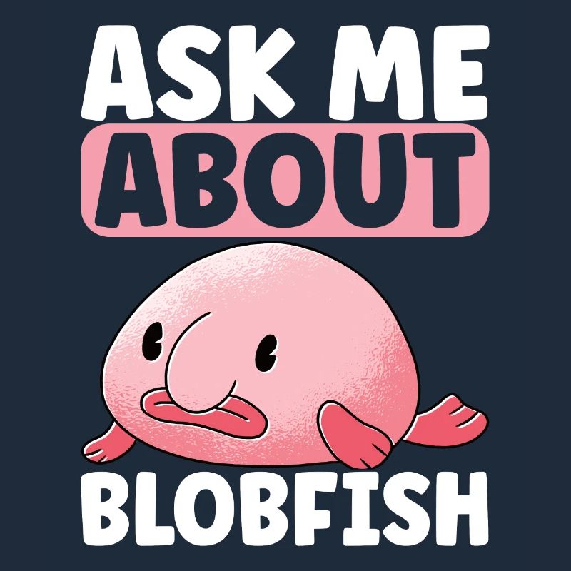 Cute Blob Fish Ugly Fish