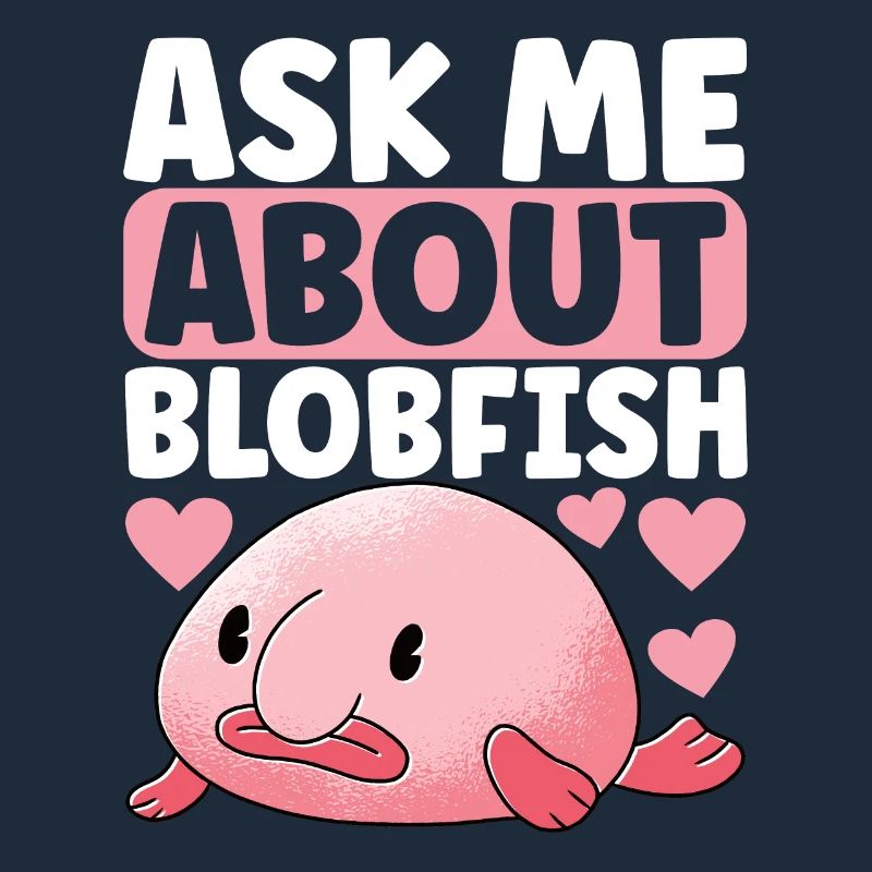 Cute Blob Fish Ugly Fish