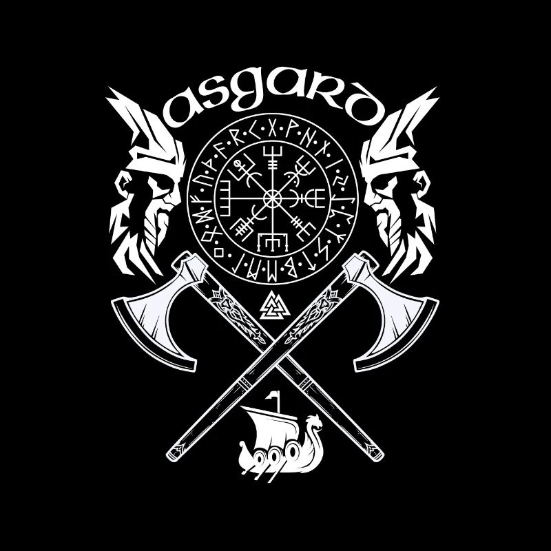 Asgard-VIKING-Wikinger SYMBOLE-WIKINGER RUNEN