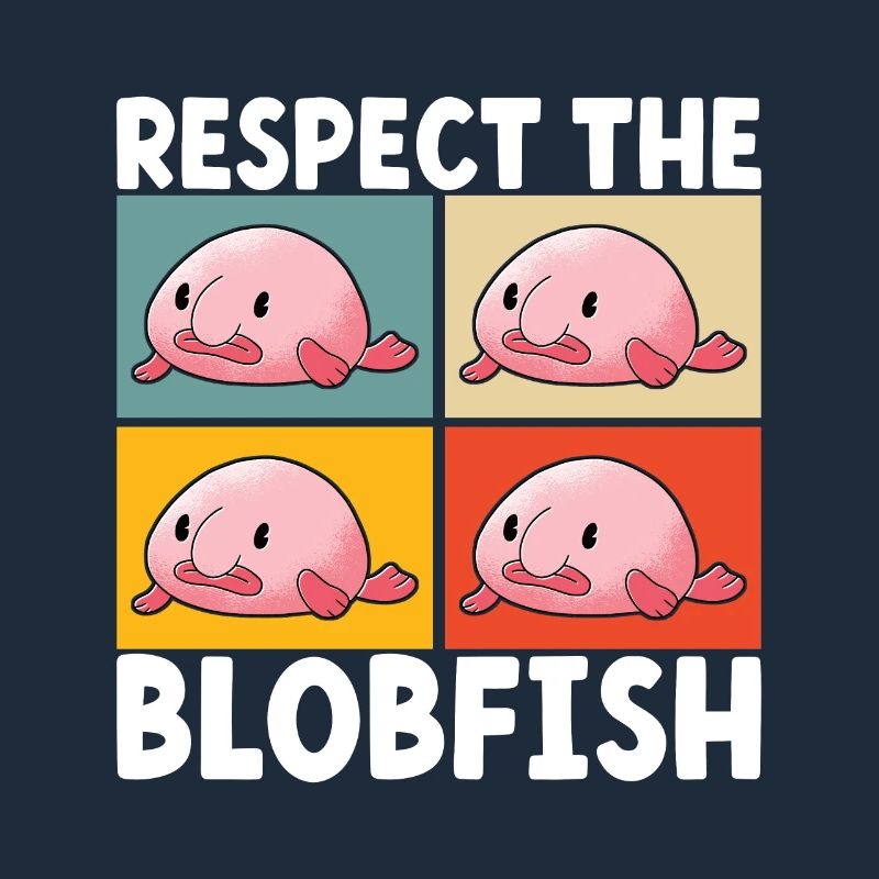 Cute Blob Fish Ugly Fish