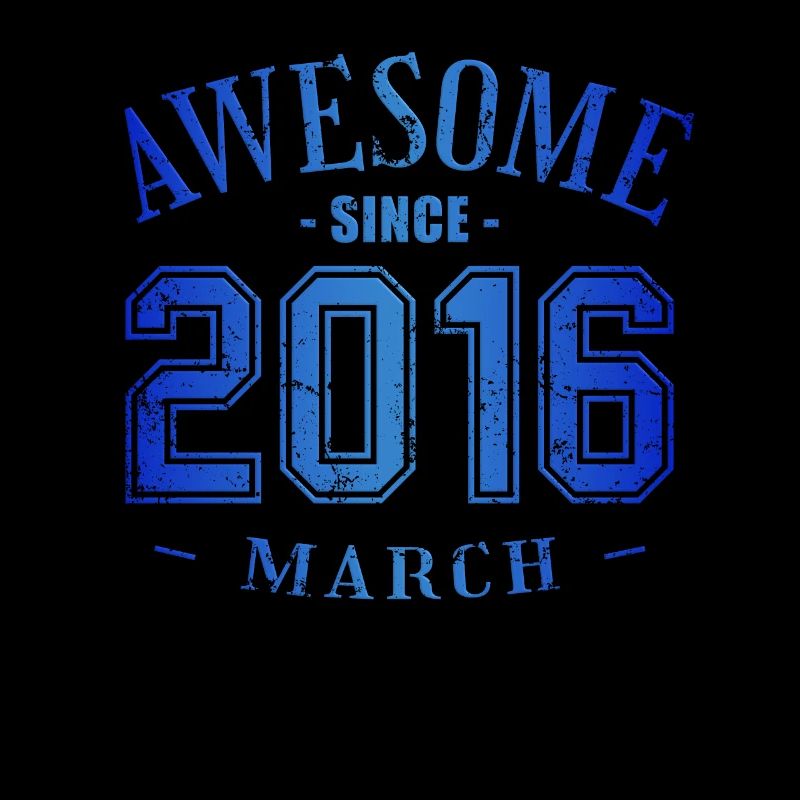 Mars 2016 - Anniversaire en mars Génial