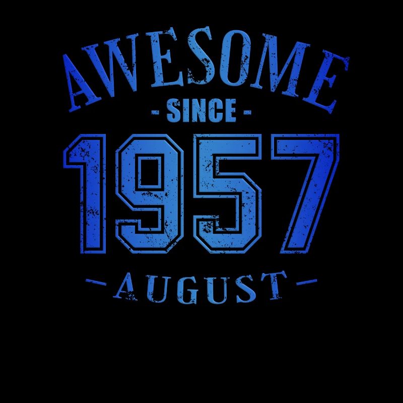 August 1957 - Geburtstag im August Awesome