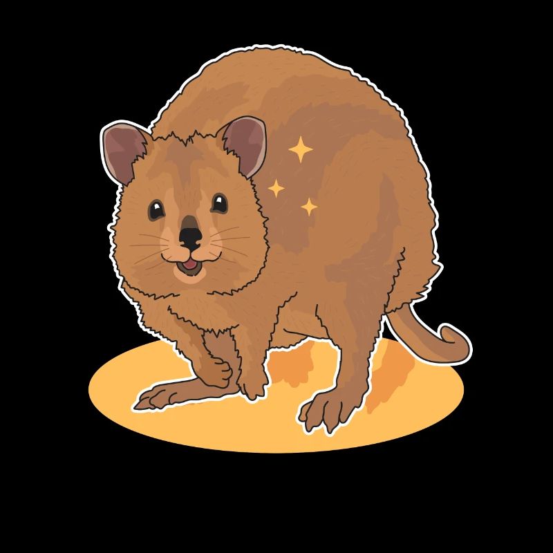 Quokka Kangaroo Short Tail Kangaroo Cadeau